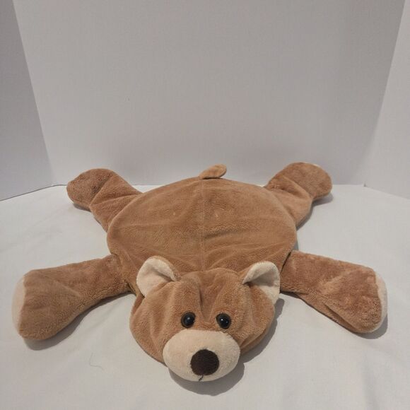 Jay at Play Other - Jay At Play 17” Microbead Bear Brown Plush Pillow Stuffed Animal